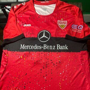 GERMANY Bundesliga Vfb STUTTGART FC OREL MANGALA Men's JERSEY Sz XL By Jako